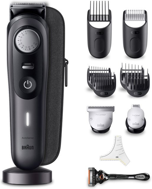 Braun BeardTrimmer BF25 Bart- und Haarschneider, Herren, Schwarz - Bild 1
