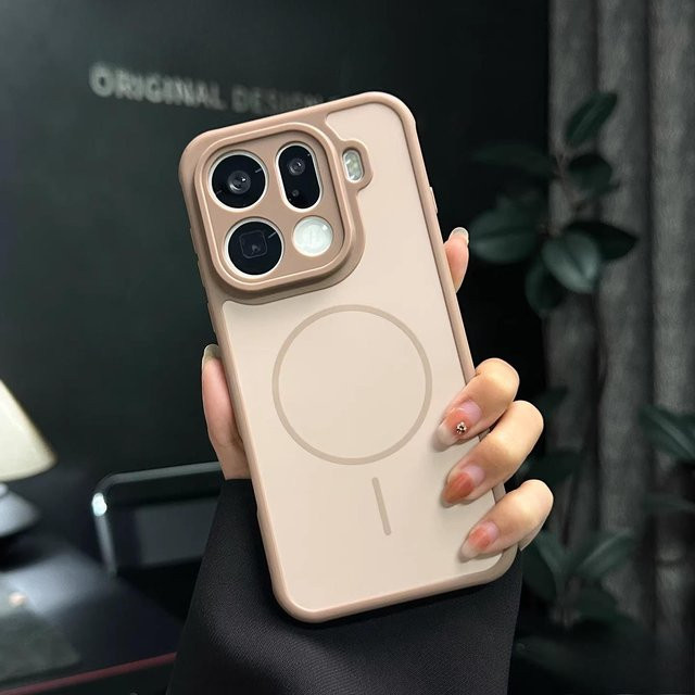 Premium Magnetische Schutzhülle für OPPO Find X9 Pro und OPPO Find X9 in Matt-Optik, Stoßfestes Hartschalen-Case - Bild 1