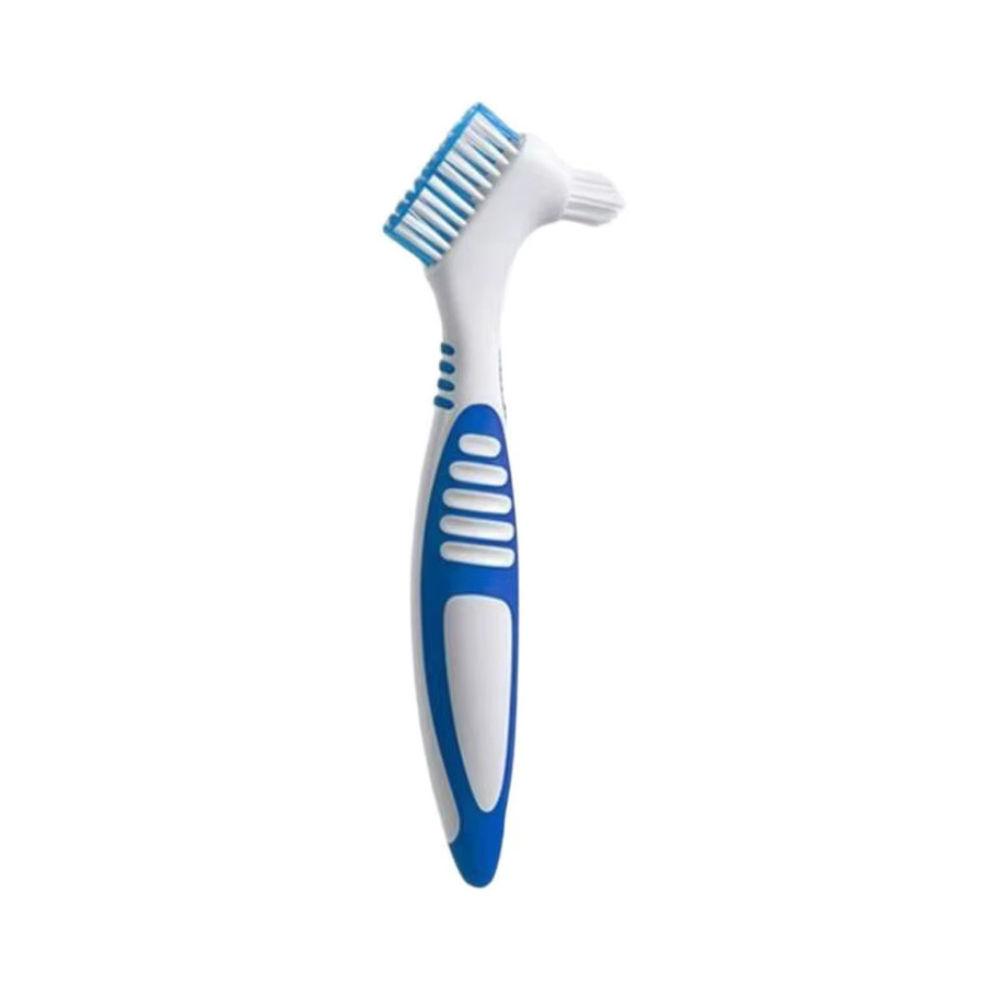 SADOER Doppelseitige Zahnprothesenbürste, Unisex - Bild 2