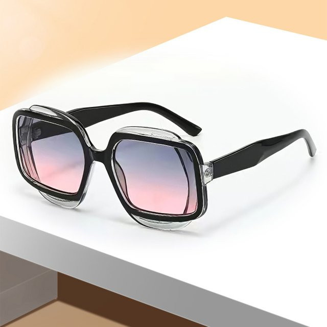 KAMMPT Sonnenbrille, Übergroß, Square, Vollrand, Kunststoff, Unisex - Bild 1