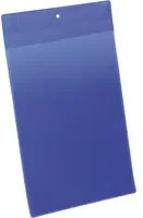 Durable Neodym-Magnettaschen DIN A4, 10 Stück, blau, transparent - Bild 1