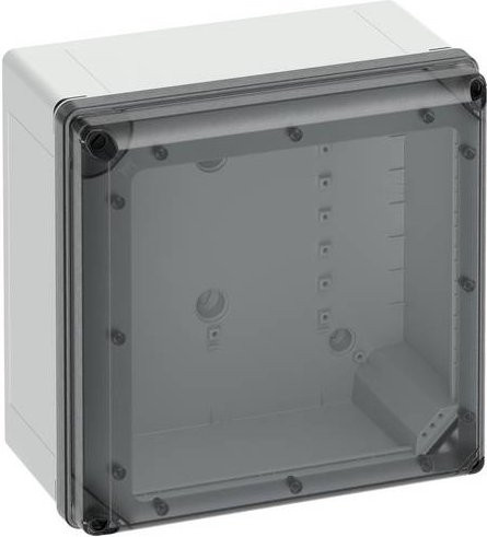 Spelsberg GEOS-L 3030-18-to Wand-Gehäuse aus Polycarbonat in Grau und Transparent, B/T/H: 30 x 30 x 18 cm - Bild 1