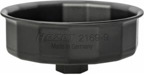Hazet Ölfilter-Schlüssel 2169-9 mit 24 mm Außen-Sechskant und 12,5 mm (1/2 Zoll) Vierkant hohl - Bild 1