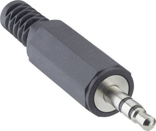 Lumberg Klinken-Steckverbinder 3,5 mm Jack in Schwarz mit 3 Polen - Bild 1