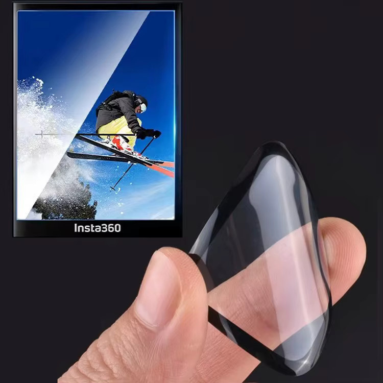 Kratzfester gebogener Displayschutz für Insta360 One X3 in Transparent - Bild 4