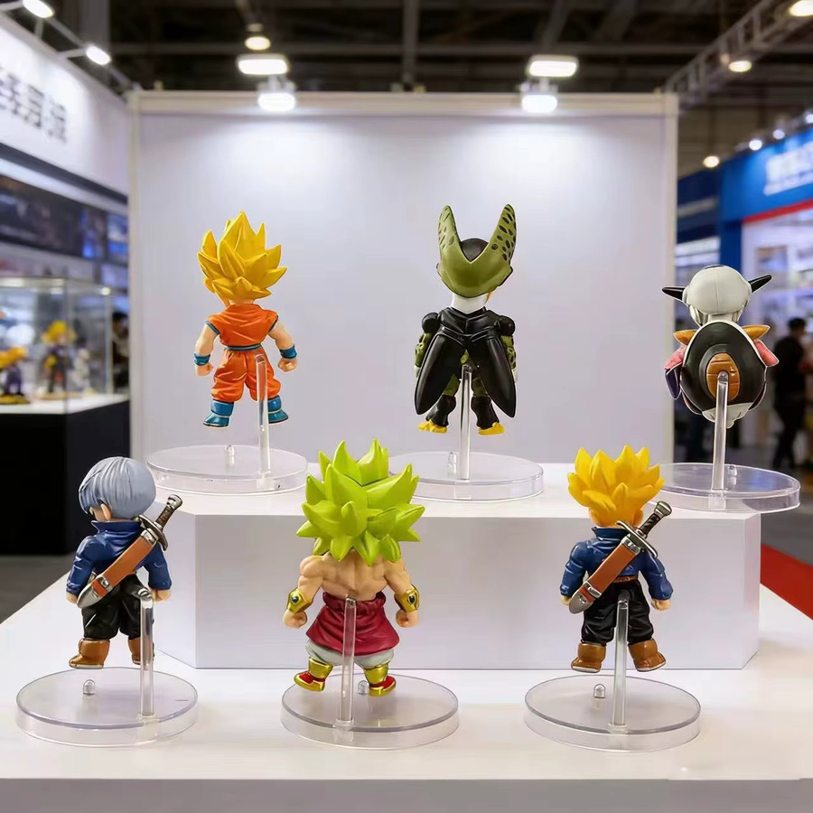 Bandai Dragon Ball Anime Figur Goku Vegeta, 6-teiliges Set - Bild 3