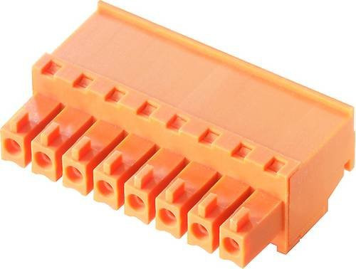 Weidmüller Buchsengehäuse-Kabel BC/SC in Orange, 8 Polzahl, Rastermaß: 3.81 mm, 50 Stück - Bild 1