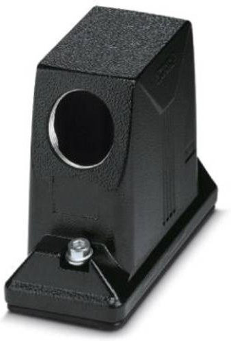 Phoenix Contact Tüllengehäuse HC-ADV-B16-HHWH-1STM40-MF-BK in Schwarz aus Aluminium - Bild 1