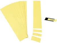 Ultradex Einsteckkarte C-Profil in Gelb, Breite: 6 cm, Höhe: 1,7 cm - Bild 1