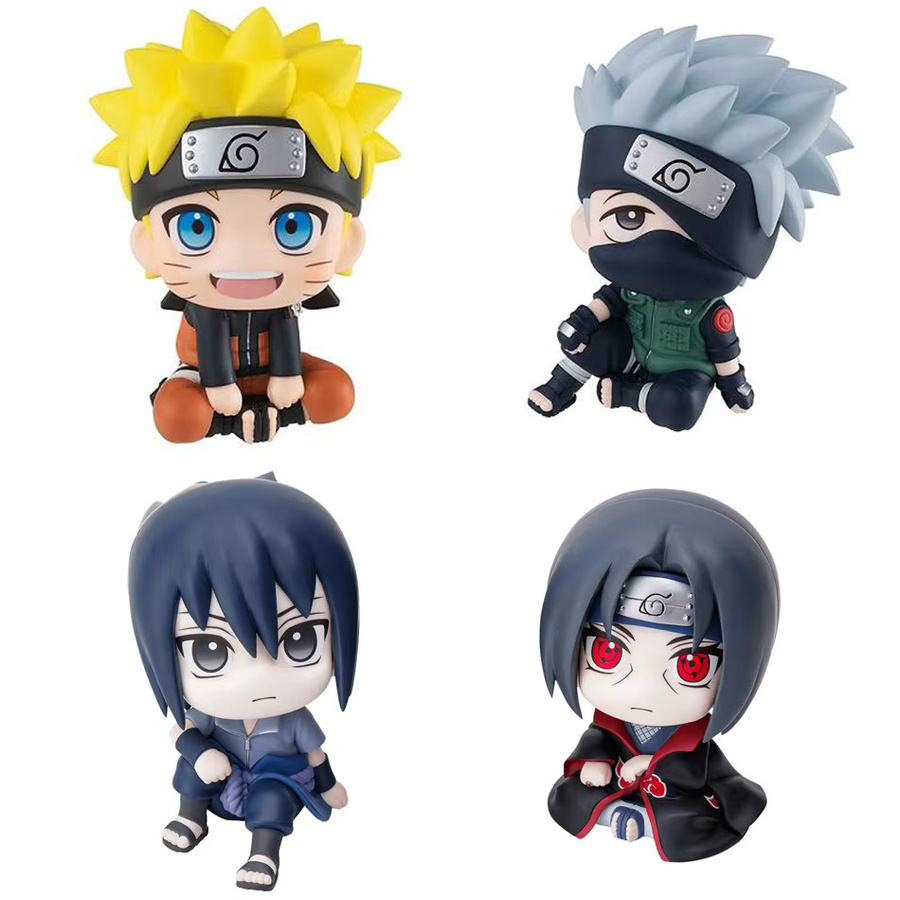 Bandai Naruto Kakashi Sasuke Itachi Modell Q-Version Puppe - Bild 2