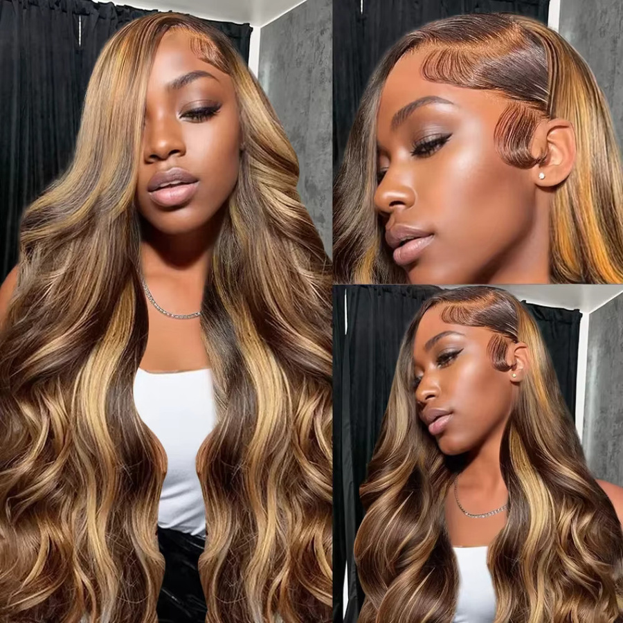 Graww Perücke, Ombre Bodywave, Lace Frontal, Damen - Bild 3