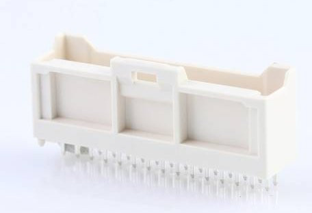 Molex Stiftgehäuse-Platine mit 30 Polen und 2,00 mm Rastermaß in Weiß (5016453020) - Bild 1