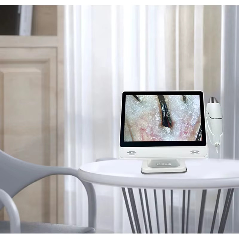 Vilnason Digitaler Hautanalysator, 10 Zoll, Unisex - Bild 3