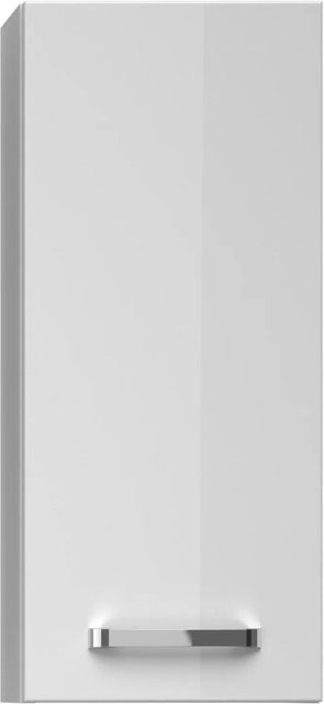 Pelipal Bad-Hängeschrank Serie 4010 Weiß Hochglanz mit Soft-Close-Türen und Regalböden, B/T/H: 30 x 30 x 70 cm - Bild 1