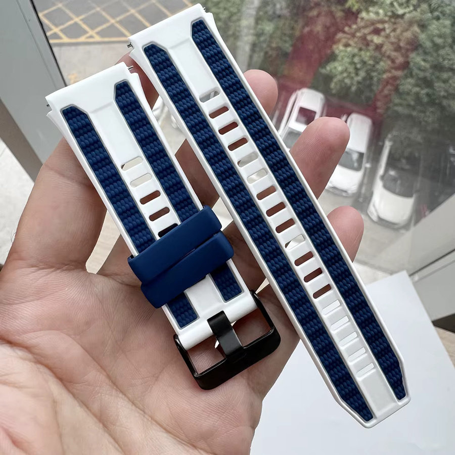 Huawei Silikonarmband, zweifarbig, für Watch Ultimate 2, GT6, GT5, GT4, GT3 Pro - Bild 5
