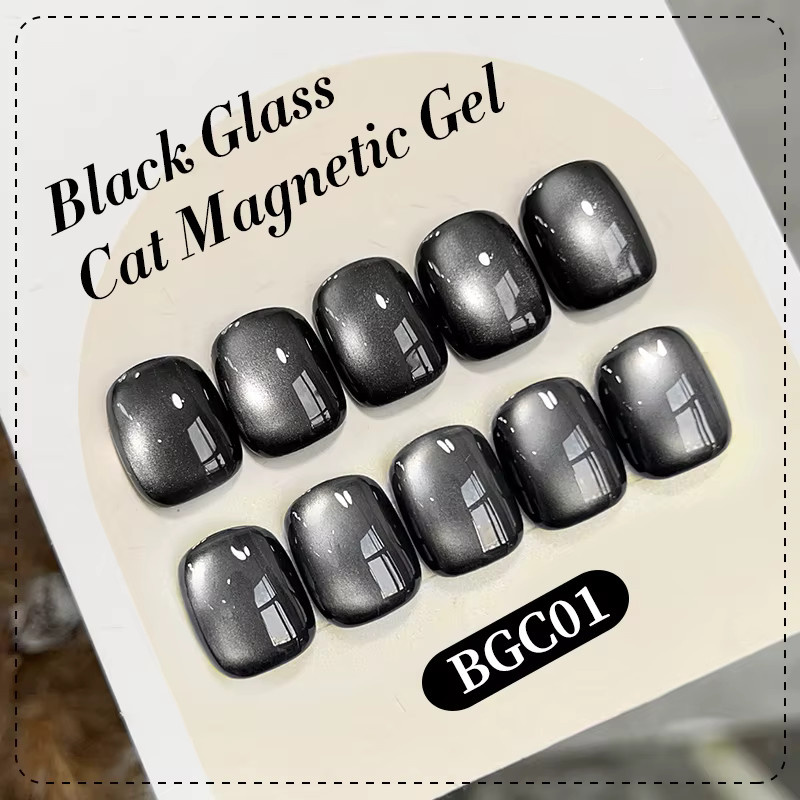 BORN PRETTY Magnetgel-Nagellack, Schwarz, 10 ml - Bild 4
