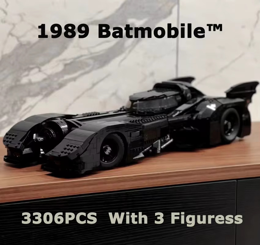 LEGO Batman 1989 Batmobil Modellbausatz 76139 in Schwarz - Bild 2