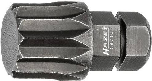 Hazet Vielzahn-Bit XZN M12 mit Sechskant 8 - Bild 1
