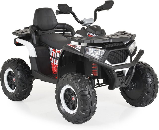 Moni Elektro-Buggy Cool NEL-007 mit EVA-Reifen, Scheinwerfer, Musikfunktion, weiß - Bild 1