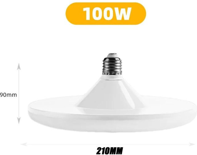 YJMP Super Lighting LED Glühbirne E27 UFO Form Warmweiß - Bild 1