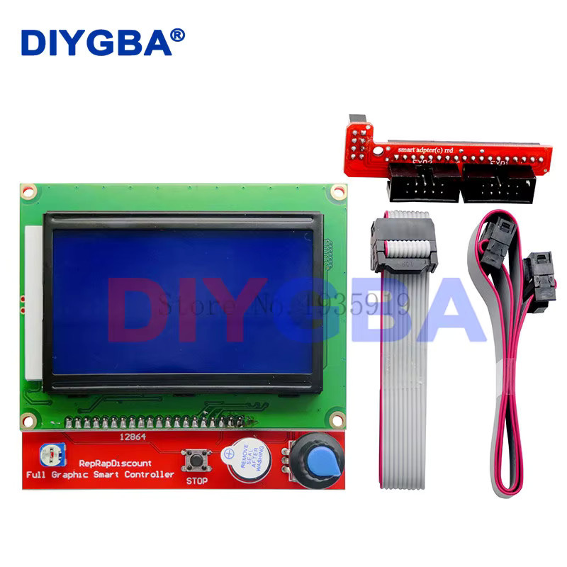 DNIGEF 2004 12864 LCD-Display für Reprap Smart Adapter und Ramps 1.4 1.6 Mega2560 3D-Drucker Controller - Bild 2