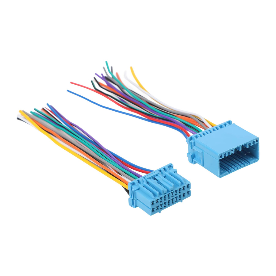 HpLive Auto Audio Stereo Kabelbaum Adapter aus ABS für Honda und Suzuki, 12V Power Zubehör, Multicolor - Bild 2
