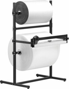 Rocholz Schneidständer SYSTEM 2000 für 2 Rollen, Schwarz, H x B x T: 166,5 x 237 x 85 cm - Bild 1
