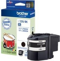 Brother Original Druckerpatrone LC-22U BK Schwarz für Inkjet-Drucker DCP-J785DW und MFC-J985DW - Bild 2