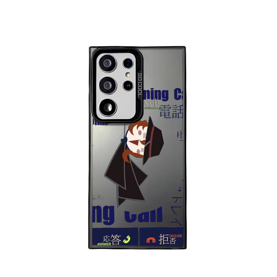 B-Bungo Stray Dogs Dazai Silikon Handyhülle für Samsung Galaxy S25 Edge S24 S23 S22 S21 S20 Ultra in Silber - Bild 4