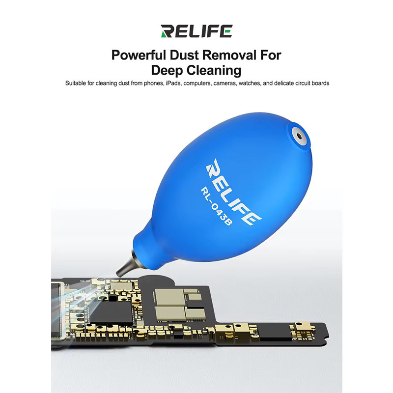 Relife RL-043B Staubgebläse Reinigungsstift in Blau für Telefon, PCB, PC, Tastatur und Kameraobjektiv - Bild 2