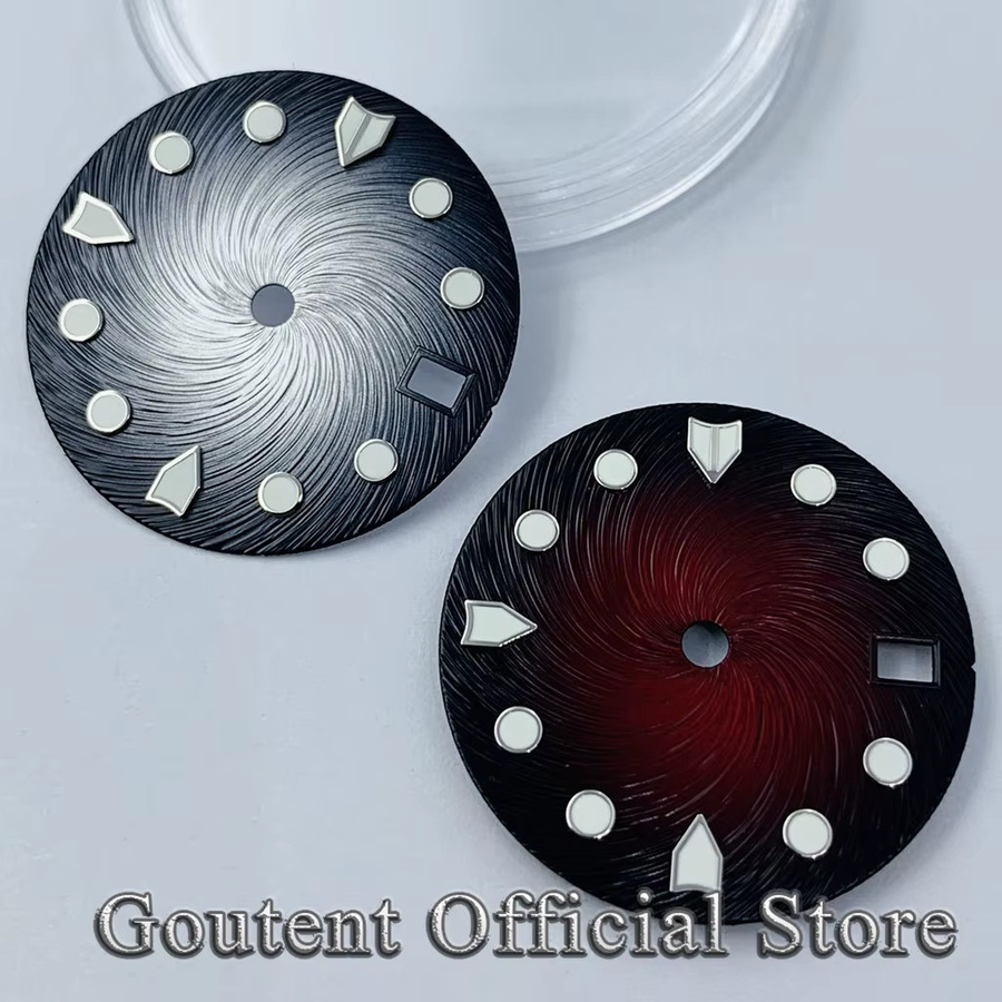 Goutent Zifferblatt, Schwarz, 28,5 mm, Unisex - Bild 2