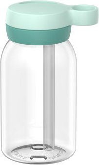 Mepal Campus Trinkflasche mit Trinkhalm, Farbe: Green, 450 ml - Bild 1