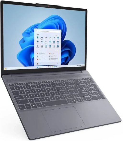 Lenovo IdeaPad Slim 3 15ARP10 Laptop in Grau mit 15,3 Zoll WUXGA Display, AMD Ryzen 5, 8GB RAM, 512GB SSD und Windows 11 - Bild 1