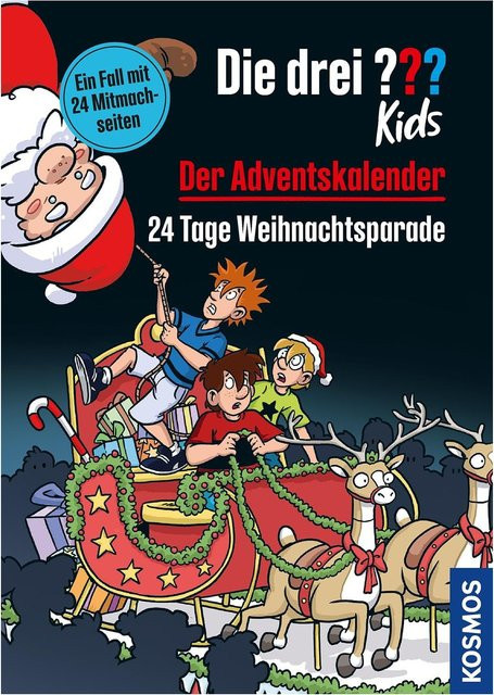 Die drei ??? Kids 24 Tage Weihnachtsparade Adventskalender, Kosmos - Bild 1