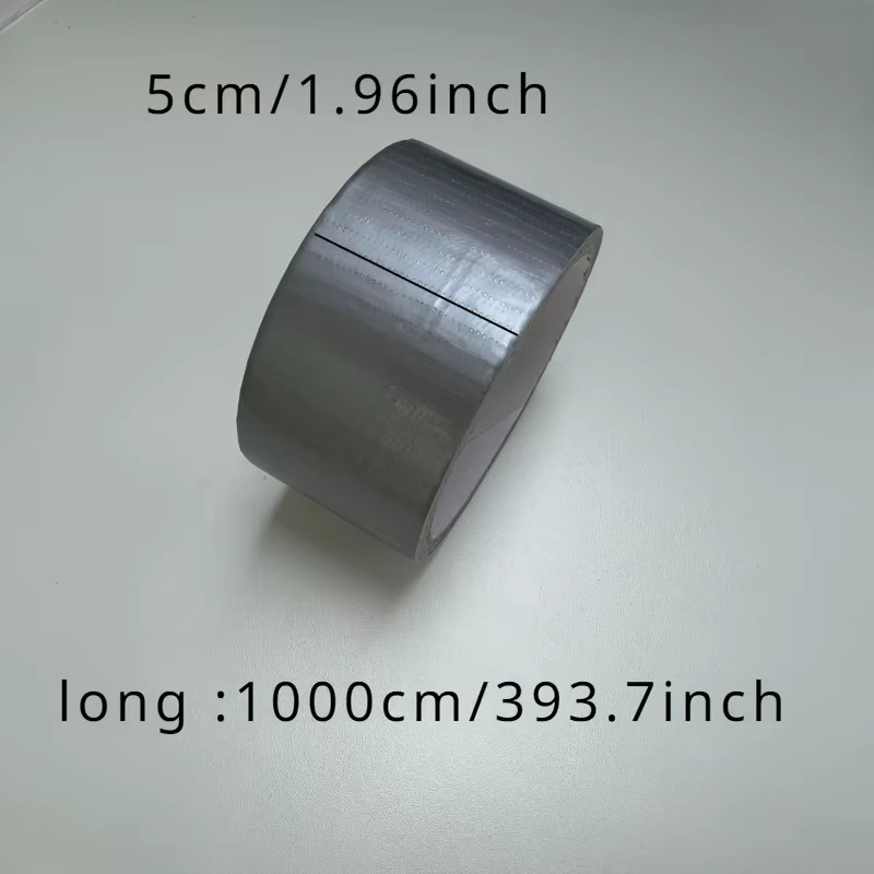 YITAPE Gewebeklebeband Silber, Breite: 5 cm, Länge: 10 m, wasserdichtes Hochleistungs-Reparaturband für Auto, Rohr und Industrie - Bild 4