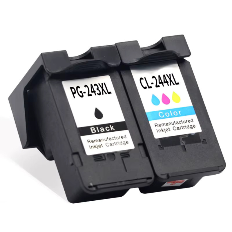 Kompatible Tintenpatrone PG243 CL244 Schwarz für Canon Pixma Drucker IP2820 TS3120 TS3122 TR4520 TR4522 MG2522 2400 3022 2922 2920 2520 - Bild 2