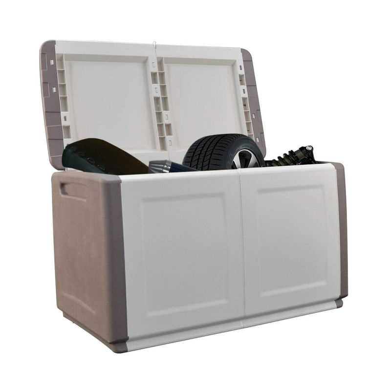 ArtPlast Multibox Cubo Aufbewahrungsbox aus Kunststoff in Braun, B/H/L: 53 x 96 x 57 cm - Bild 3