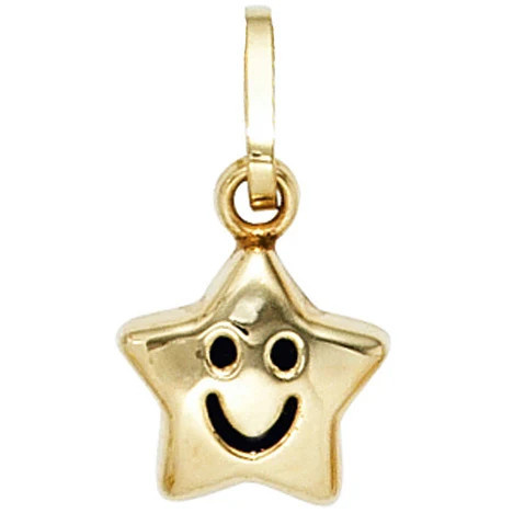 Colkid Anhänger Stern, 333 Gold, Gelbgold, Kinder - Bild 1