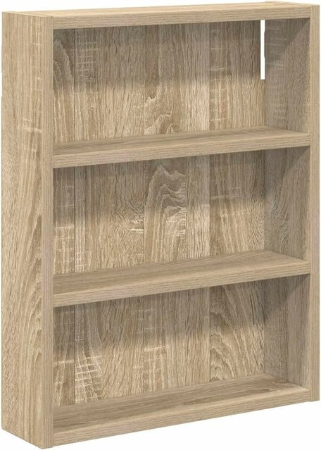 vidaXL Badezimmer-Wandschrank Sonoma Eiche mit Regal, B/T/H: 40 x 10 x 50 cm - Bild 1