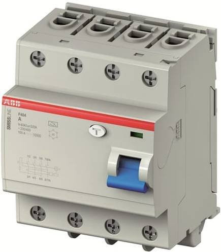 ABB FI-Schutzschalter F404A40/0.1 RCD 40A 400V Grau - Bild 1