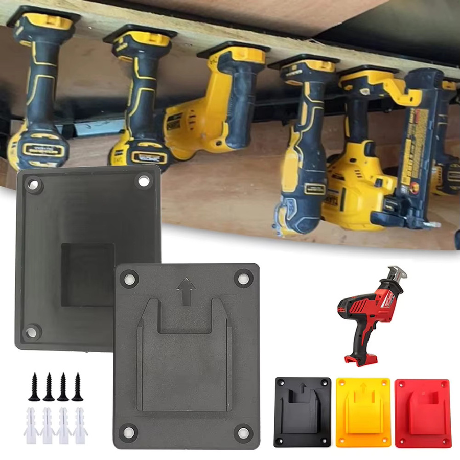 Makita 18V Werkzeughalterung für Bosch 18V Li-Ion Akku als Wandhalterung zur Aufbewahrung von Bohrwerkzeugen - Bild 2