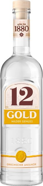 Ouzo 12 Gold 0,7 l - Bild 1