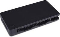Alphacool Core 6x 4-Pin PWM/DRGB Splitter zur Lüftersteuerung in Schwarz - Bild 1