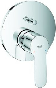 Grohe Eurostyle C UP-Wannen-Einhebelmischer mit schwenkbarem Auslauf, Wandmontage, Chrom - Bild 1