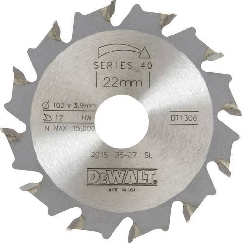 DeWalt Nutfräser HM 102/22/4,0 mm 12WZ DT1306-QZ in Silber - Bild 2