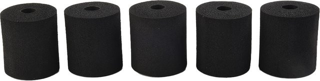 VIBRATITE Ersatz-Schwammrollenrad-Set für Kleberapplikatoren, 5er-Pack, Schwarz - Bild 1