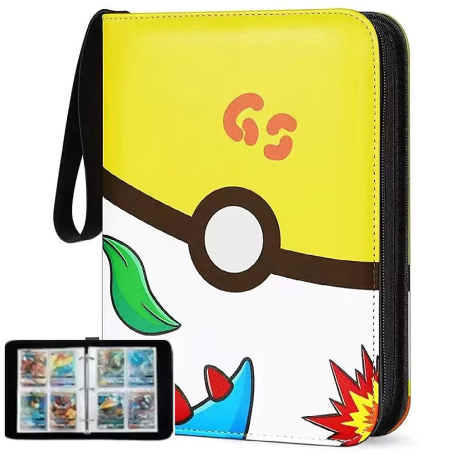 Bandai Pokémon Kartenordner, 400-teiliger Kartenordner, Sammelmappe - Bild 1