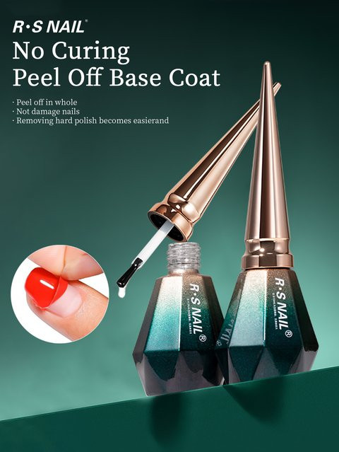 RSNAIL Peel-Off Unterlack für Gel-Nagellack, 12g, Unisex - Bild 1