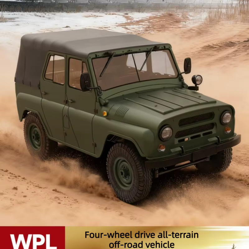 WPL C94 UAZ-469 4WD RC Rock Crawler, 1:12, LED-Beleuchtung, Allrad-Geländefahrzeug, RTR - Bild 4