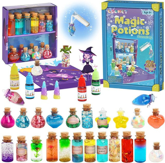 LDomet DIY Fairy Magical Potions Kit, Trankherstellungsset, 24-teiliges Set, ab 6 Jahren - Bild 1